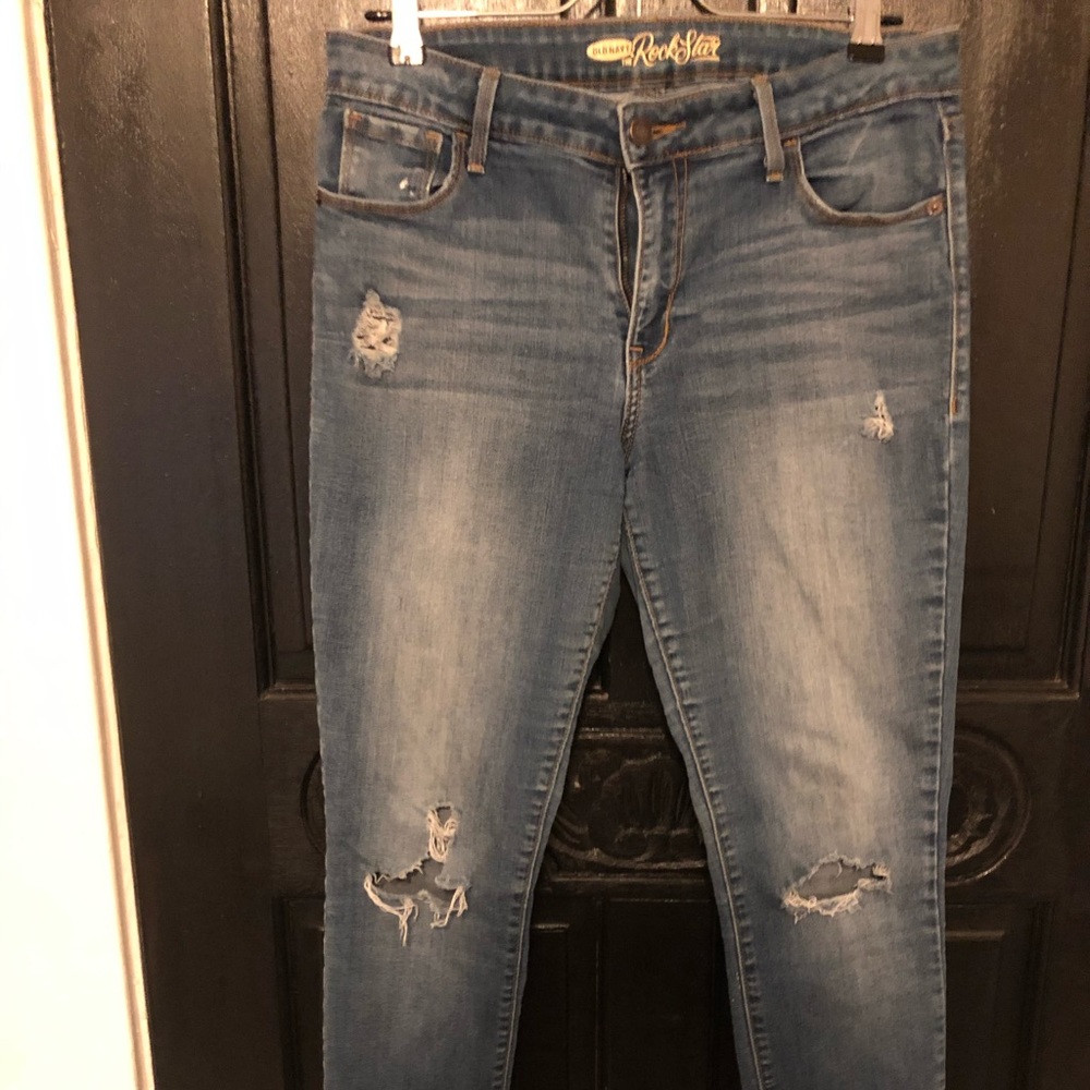 Old Navy Rockstar Torn Jeans